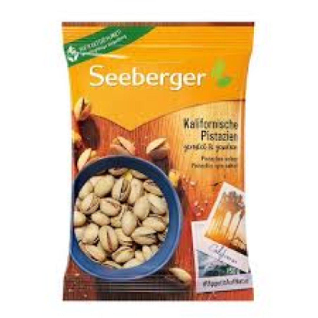 SEEBERGER PISTACHIO NUTS ROAST/SALTED 150G